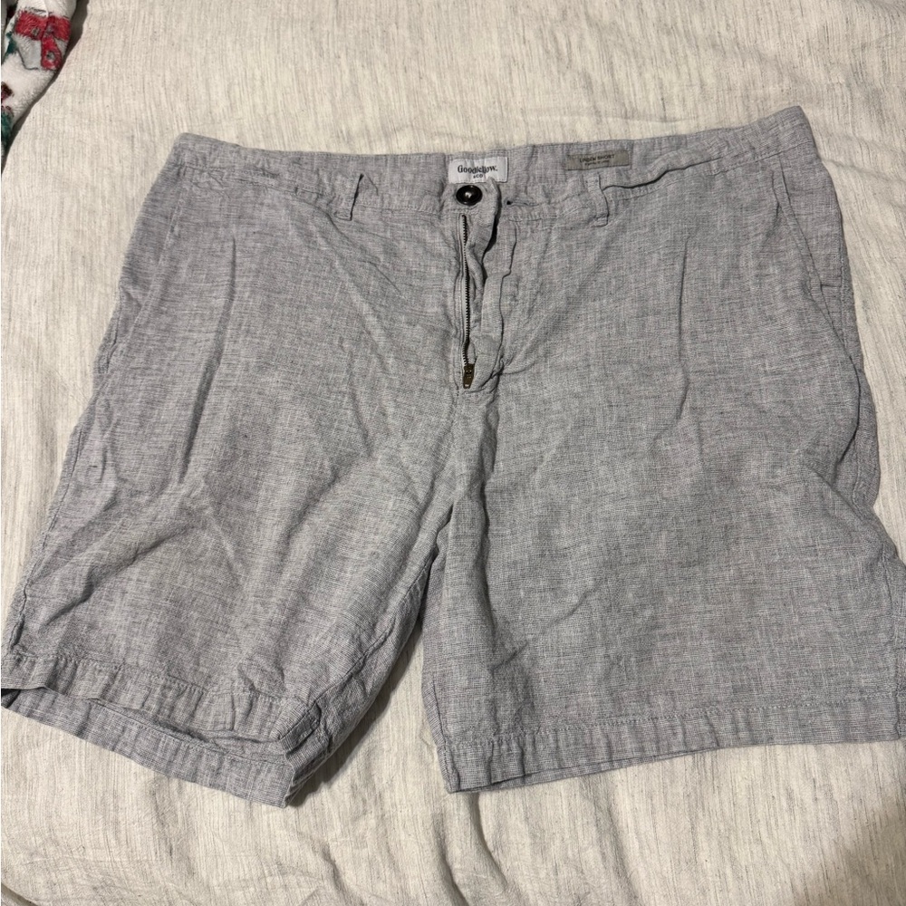Goodfellow & Co Light Gray Flat Front Shorts
